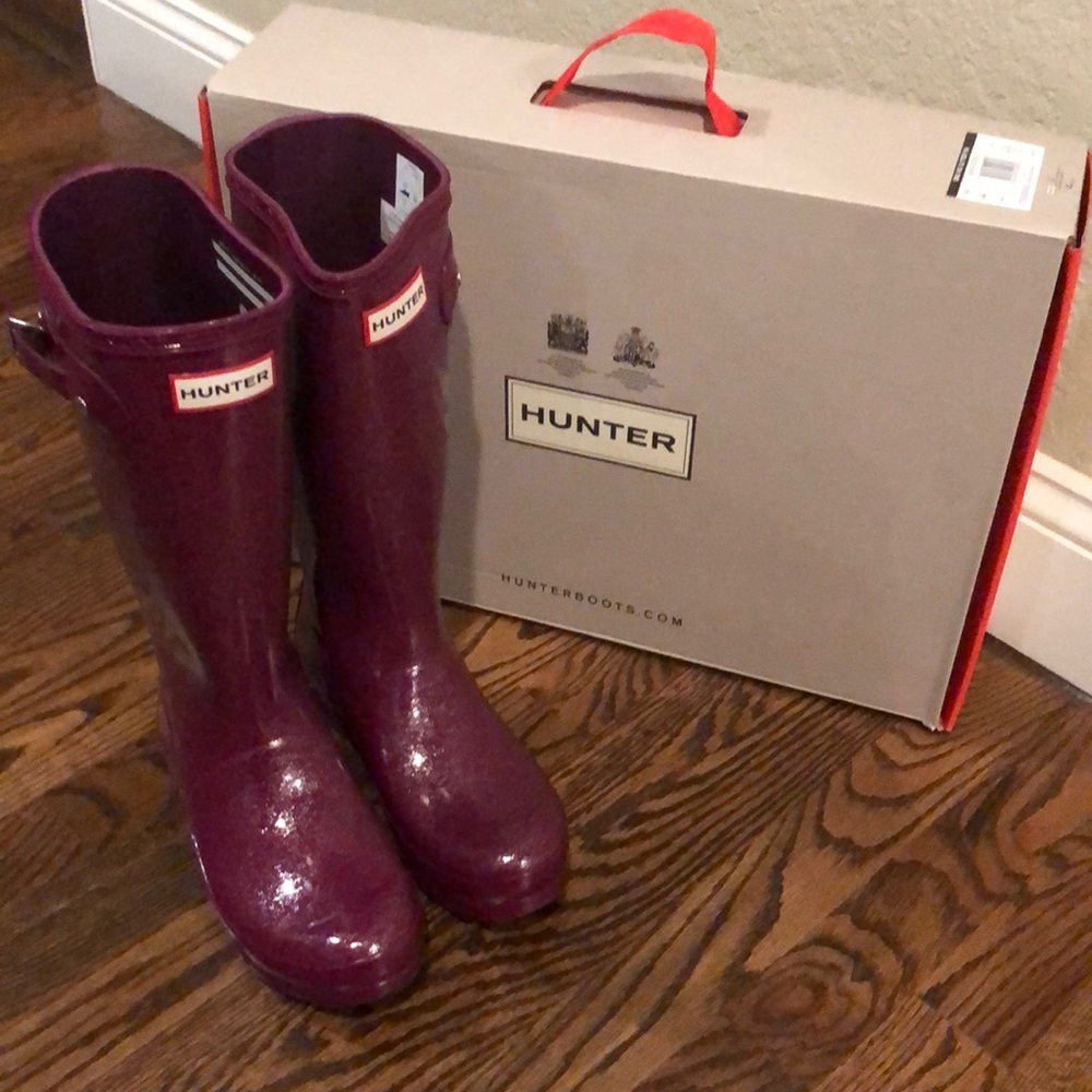 Hunter Rain Boots-Brand New